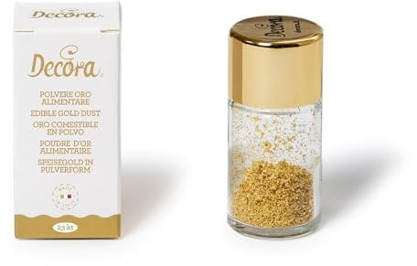 Decora 9570101 Polvere Oro Alimentare 0,125 G