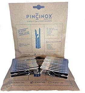 Pincinox Stainless Steel Clothespegs 20 Pack-New Kraft Paper Packaging Against Rust or Breakage