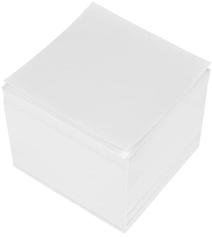 Kangaro Zettel für Notizzettelbox 9x9x9cm weiss Shrumpf 700 Blatt