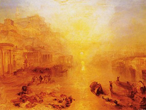 1art1 Joseph William Turner Der Aus Rom Verbannte Ovid, 1838, 2-Teilig Fototapete Poster-Tapete 240x180 cm