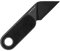 The James Brand Taschenmesser The Abbey mit Klinge aus Sandvik 12C27 und Griff aus recyceltem Vinyl in der Farbe Schwarz, Länge: 2,8 cm, 15 g, KN122910-00
