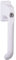 Hoppe Tilt Slide Patio Door Handle 43mm Screw Fix White