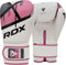 RDX Boxhandschuhe Damen Frauen, Muay Thai Kickboxen Sparring, Maya Hide Leder, Rosa Boxing Gloves Women, Boxsack Kampfsport MMA Training, Kickboxhandschuhe Sandsack Punchinghandschuhe, 8 10 12 Oz