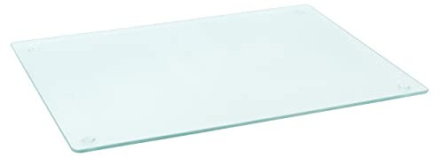 Creative Tops Protecteur de plan de travail en verre translucide texturé Everyday Home, 40 x 30 cm (16 x 12)