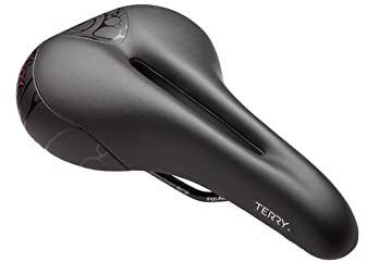 Terry Butterfly Cromoly Gel Fahrradsattel - Fahrradsitz für Damen - flexibel & bequem - Dura-Tek Bezug - schwarz