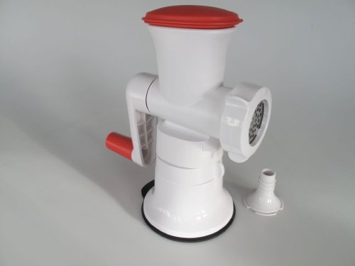 TUPPERWARE Chef Profi-Chef D205 - Picadora de carne, color blanco y rojo