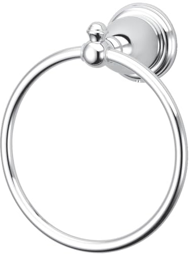 Kingston Brass BA7974C English Vintage -Towel Ring, 6-Inch, Polished Chrome