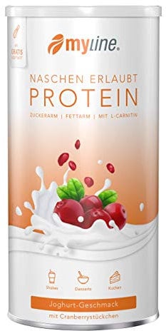 myline Protein Joghurt mit Cranberry Stückchen