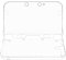 OSTENT OSTENT Custodia Protettiva in Cristallo Trasparente con Rigida per Nintendo 3DS XL/3DS LL