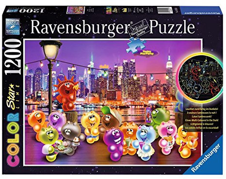 Ravensburger Spieleverlag 16185 - Gelini: Pier Party - 1200 Teile Color Starline Puzzle