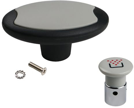 ANAKEL HOME Pomo de Repuesto y Válvula Giratoria Compatible con Olla Express Bra Star New | Pack de Reemplazo, Fácil Instalación