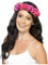 Smiffys Blumiger Haarkranz, Rosa