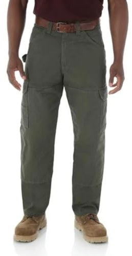 Wrangler Riggs Workwear Herren Ranger Hose, Loden, 36W / 34L