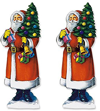 Günthart 100 Nikolaus- Bilder aus Papier, 15 cm für Lebkuchen, für Printen und Gebäck, 1er Set (100 Stück)