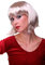 WIG ME UP - PW0114-P66 Sexy Party Perücke Bob Disco Kurz & Frech Go-Go Party Burlesque Hellblond Blond Goldblond PW0114-P66