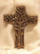 Wandkreuz, Bronze - Bronzekreuz Lebensbaum 18cm