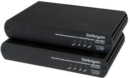 StarTech.com USB DVI over Cat 5e / Cat 6 KVM Console Extender - 1920x1200 - KVM / USB extender - up to 328 ft - SV565UTPDUV