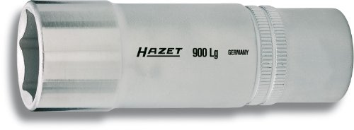 HAZET Steckschlüsseleinsatz 900LG-15, 1/2 Zoll (12,5 mm) Vierkant, SW 15 mm | 1/2 Zoll (12,5 mm) Vierkant hohl, Antrieb 1/2 Zoll (12,5 mm) Vierkant hohl, Abtrieb Außen-Tractionsprofil Sechskant, SW 15 mm