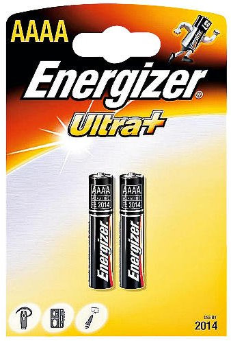 Energizer Pack of 2 AAAA Batteries