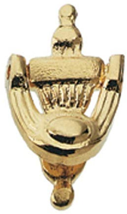 Dolls House Brass Door Knocker Miniature Fixtures & Fittings Working 1:12 Scale