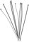 Fischer Fascette Stringicavo UBN 2,5 x 200 – Connettori di alta qualità per un facile accoppiamento di cavi e tubi, 100 pezzi, Art. n. 87490