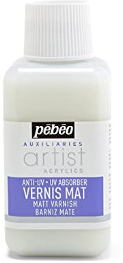 Pebeo 520500 Artist Acrylics - Vernice Lucida a Base Acqua, 250 ml