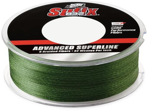 Sufix 832 Braid Line-600 Yards (Green, 20-Pound)