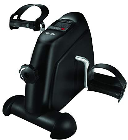 Jocca 6190 Pedaleador con Display con 5 Funciones, Negro