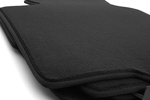 Fußmatten passend für 3er BMW E90 E91 M3 Premium Velours Automatten Original Qualität Matten Teppich 4-teilig schwarz