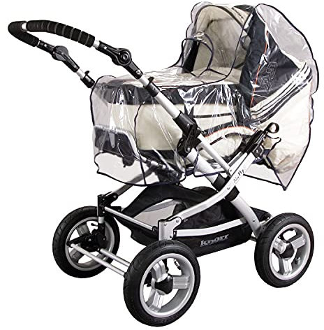 Sunnybaby 13395 Regenverdeck Folie für Kinderwagen mit Schwenkschieber