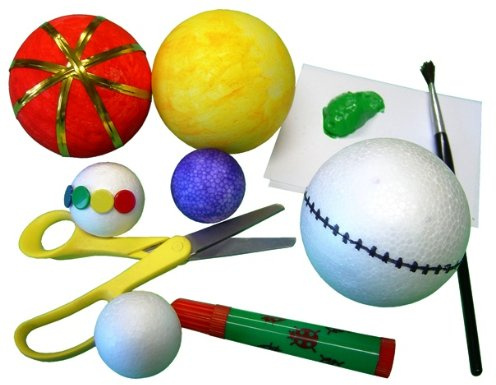 Major Brushes Polystyrene Balls 35 mm Pack 10