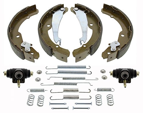 Mapco 9734 Bremsbacken (4 Stück) | Kompatibel mit: SEAT INCA, SKODA OCTAVIA I, OCTAVIA I Combi, VW CADDY II Großraumlimousine, CADDY II Kasten/Großraumlimousine