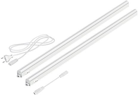 parlat LED Unterbau-Leuchten Rigel, je 87,3cm, je 1002lm, warm-weiß, 2er Set