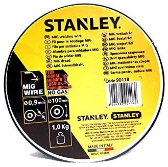 Stanley 90118, Filo per saldatura MIG, 0,9mmx100, 1 kg