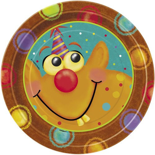 Unique Party Monsters Dessert Plates, 8ct