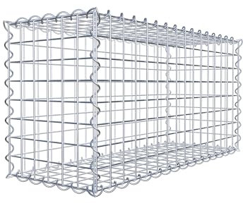 GABIONA Carré de Gabions 80 x 40 x 30 cm