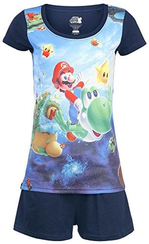 Super Mario Super Mario Galaxy 2 Pyjama Multicolour XL