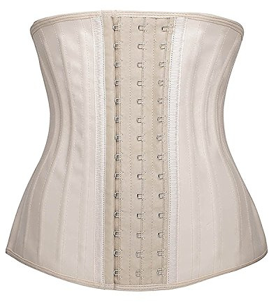 YIANNA Korsett Damen Bauchweg Stark Formend Latex Waist Trainer Corset Body Shaper Corsage Shapewear Taillenformer