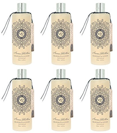 VIVIAN GRAY 2031 Aroma Selection Duschgel 'Grapefruit & Vetiver' (6er Pack)