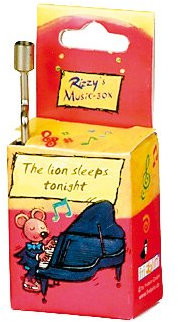 Fridolin 59066 Spieluhr The lion sleeps tonight/Rizzy's Music-Box