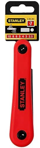 STANLEY 4-69-262 - Juego 7 llaves 2,5-10mm - tipo navaja -