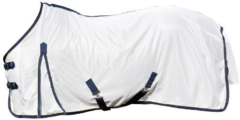 United Sportproducts Germany USG 15500001-125 Fliegendecke Relax, creme/ marine/ gold, Rckenlnge 125 cm, hochwertiges Polyester Netzgewebe