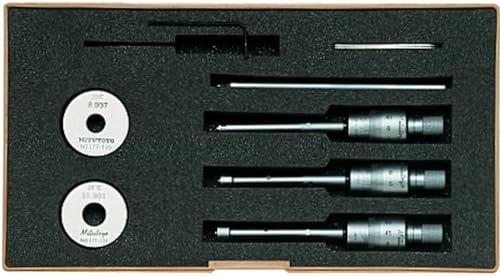 Mitutoyo 368-911 HT-12RST Holtest (3-er Pack) | 0,001 mm, 3-teiliger Satz, titanbeschichtete Messstifte