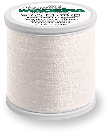 Madeira 91258820 2-lagiges Aerofil-Polyester-Näh- und Quiltgarn, 120 W/40 Yd