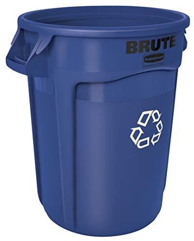 Rubbermaid Commercial Products 75.7 Litre BRUTE Recycling Container - Blue