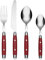 Cambridge Silversmiths - Servizio di posate da 20 pezzi, colore: Rosso Jubilee