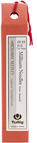 Sewline Tulip Milliners/Straw Needles, Assorted Thin, 6-Pack