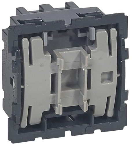 Legrand leg67005 Céliane Kreuzschalter 10 AX, Schwarz