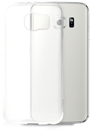 Puro SGS6EDGEPLUS03TR Schutzhülle mit Displayschutzfolie für Samsung Galaxy S6 Edge Plus transparent