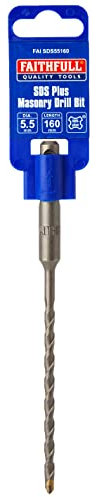 Faithfull SDS Drill 5.5Mm X 100Wl X 160Mm